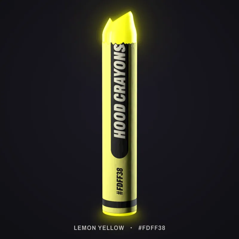 Lemon Yellow, #FDFF38