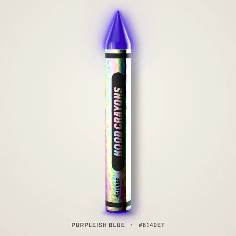 Purpleish Blue, #6140EF